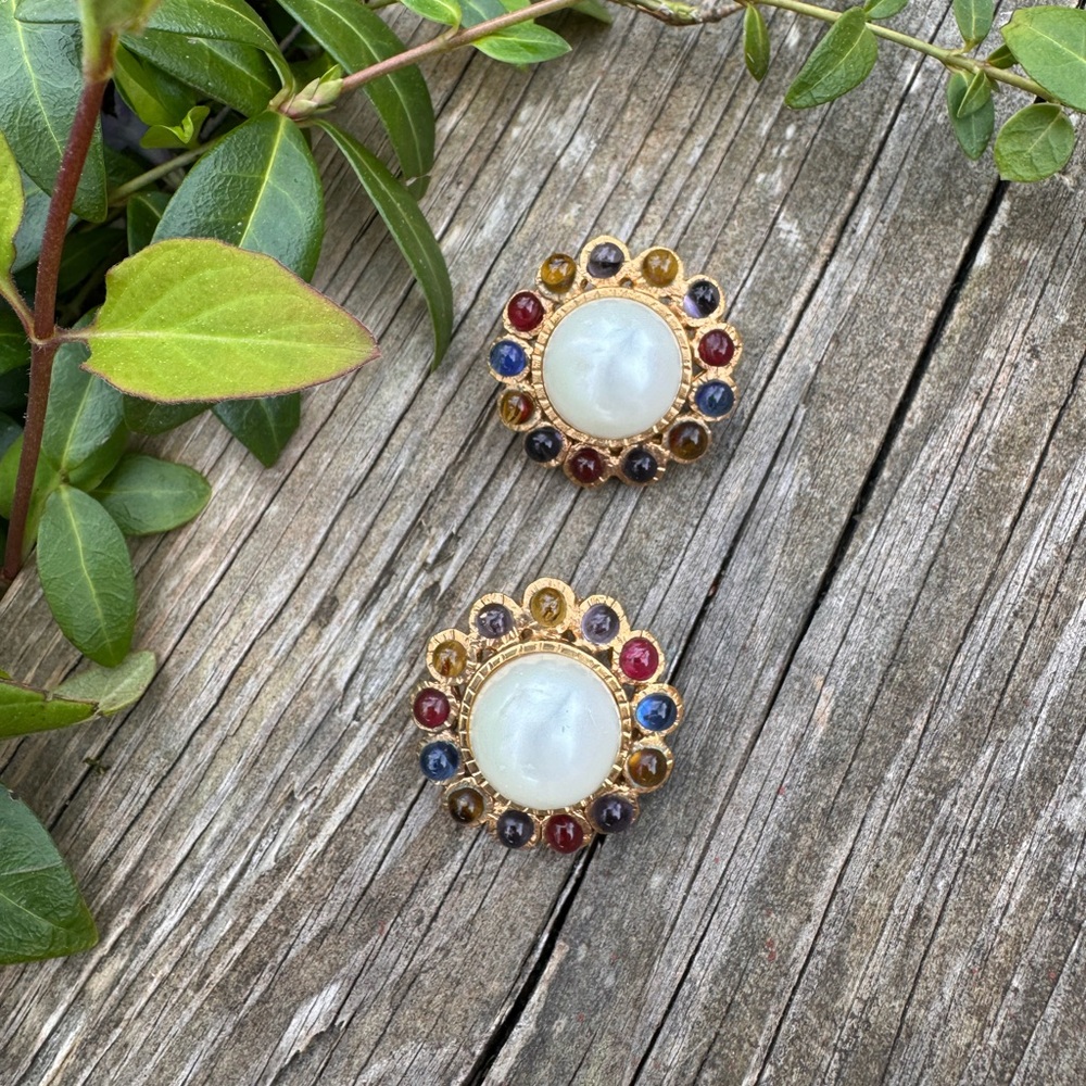 Vintage Chanel Gripoix 1994 Earrings